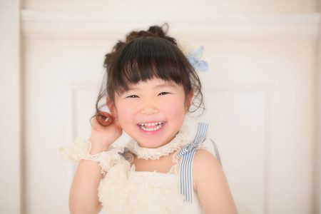 ３歳　女の子　ドレス　ちびっ子写真展