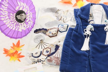 男の子被布（青色）①